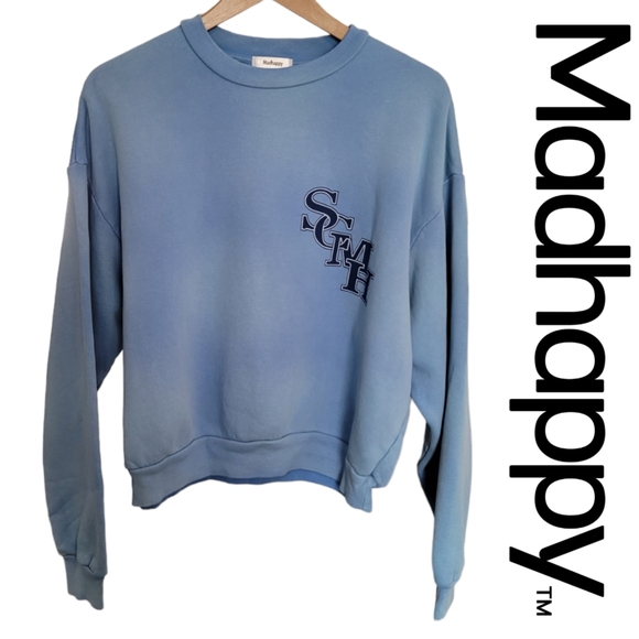 🆕️ Madhappy Sierra Canyon Trailblazers Collab Crewneck Pullover Sweatshirt - Picture 2 of 11